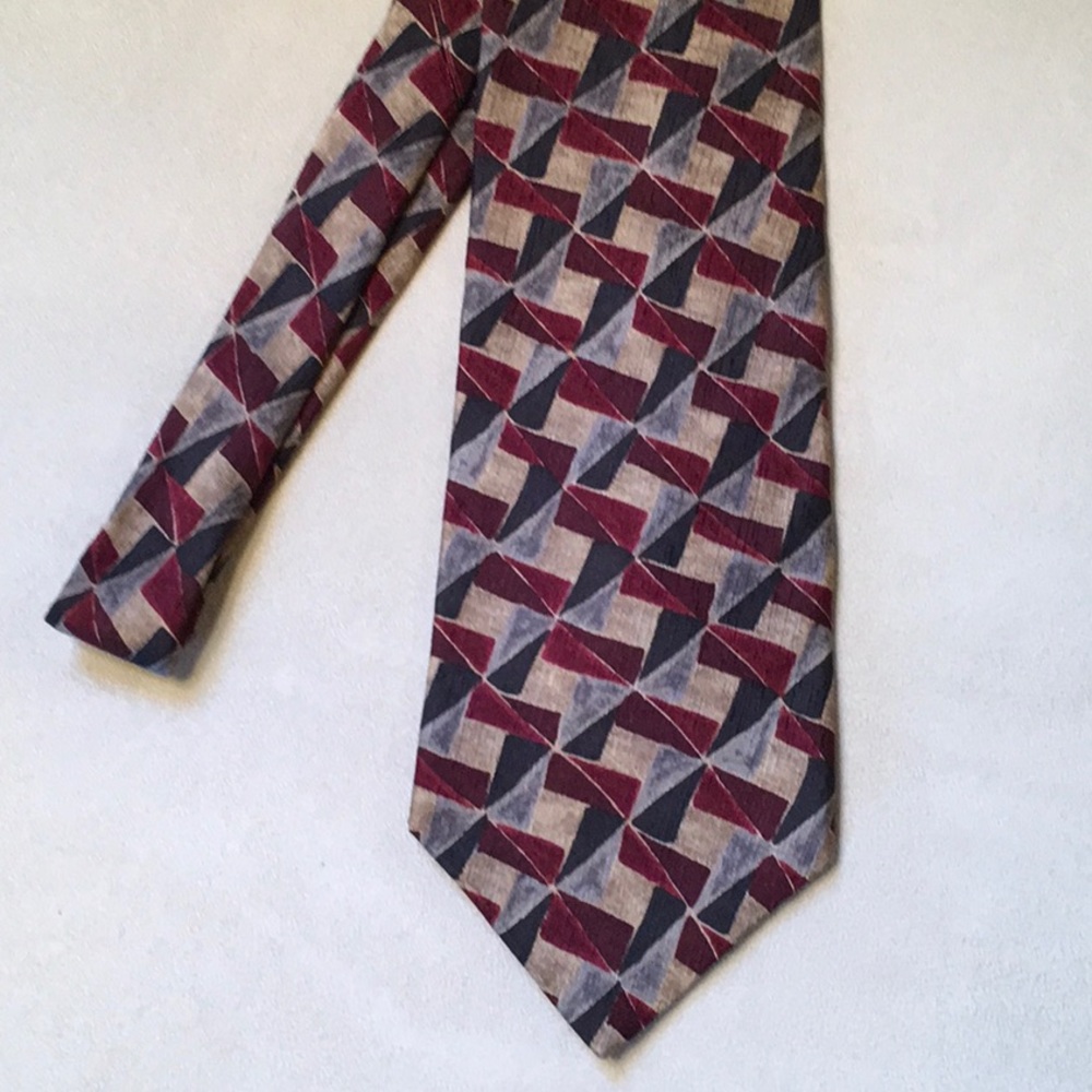 Men’s Vtg Axis 100% Silk Necktie Tie